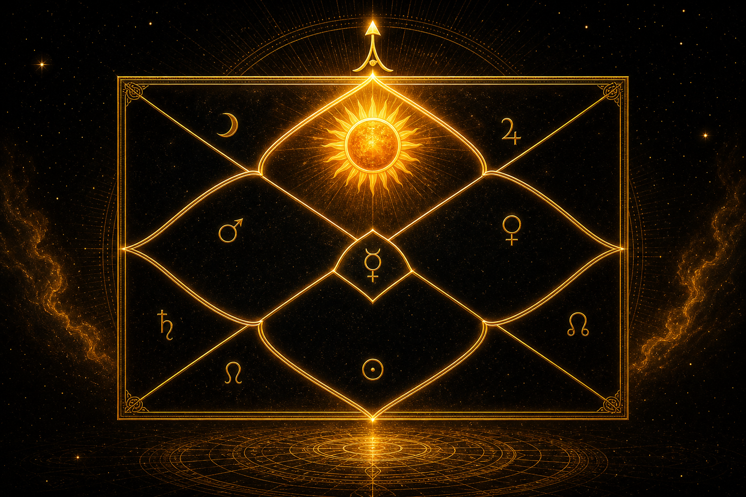 Sun in the 1st House in Vedic Astrology: Identity, Ego, and the Psychology of Becoming